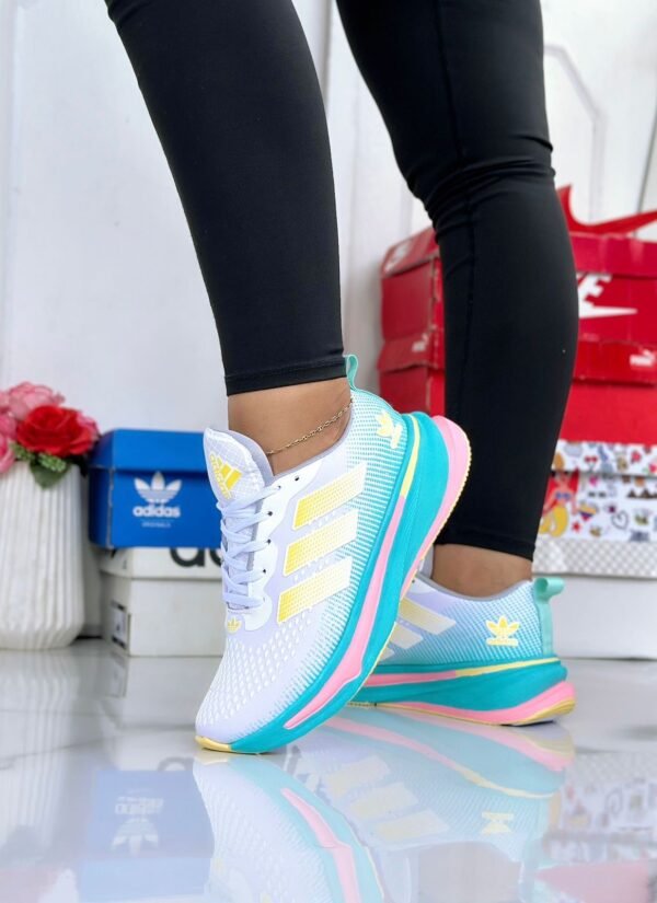 Adidas 3d Dama Blanco - Colores Adidas 3D Dama