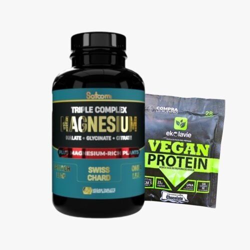 Citrato De Magnesio con Proteina Vegan