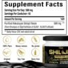 Tabla de Suplementos Satoomi original Shilajit Satoomi Original